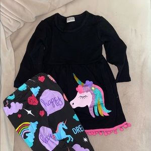 Unicorn outfit. Size 3t